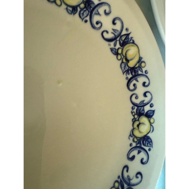 Vintage Villeroy & Boch Cadiz Appetizer Plates - Set of 5 For Sale In Austin - Image 6 of 9