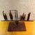 Mid-Century Brutalist Metal and Wood Sculpture by Virginia Stemple For Sale - Image 10 of 13