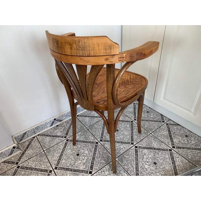 Bentwood Bistro Armchair, 1950s For Sale - Image 4 of 18