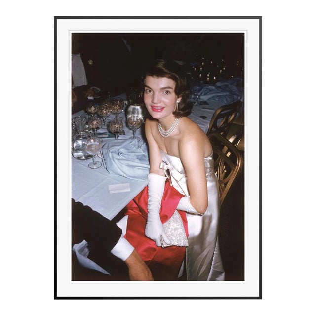 Jackie K 1961 by Slim Aarons Black Framed C Print For Sale