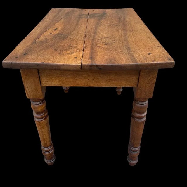 Louis Philippe Bistro Table in Walnut For Sale - Image 5 of 13