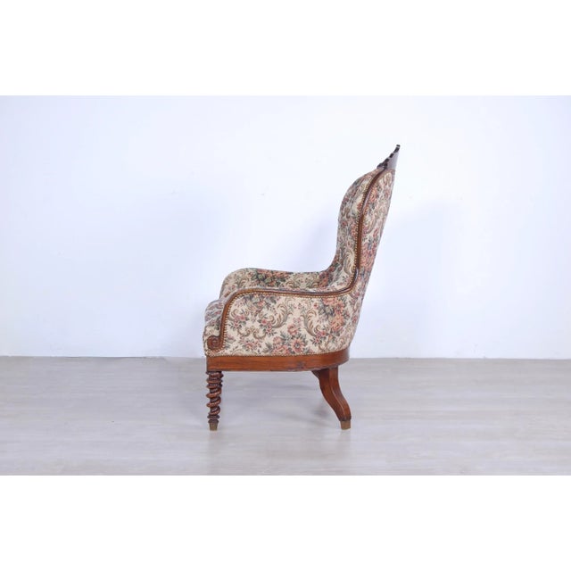 Antique Lounge Chair, 1800s For Sale - Image 5 of 18
