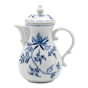 Mid-Century Blue Danube "Blue Onion" Porcelain Coffee Pot - Made in Japan