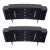 Pair of Black Lacquer Commodes For Sale