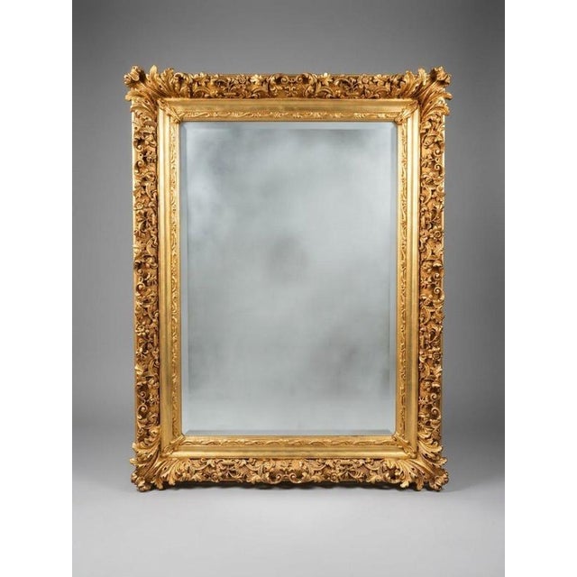 French Bold Ornate Statement Mirror For Sale - Image 3 of 3