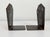 Mid 20th Century Mid-Century Mixed Metal & Rivet Bookends, a Pair For Sale - Image 5 of 8