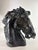 Sculpture Materials Mid-Century Vintage Equestrian Plaster Horse Bust For Sale - Image 7 of 10