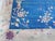 Art Deco 1920s Blue Floral Antique Chinese Art Deco Rug 9' X 11'8" Handknotted Wool Carpet by Nichols Atelier For Sale - Image 3 of 5