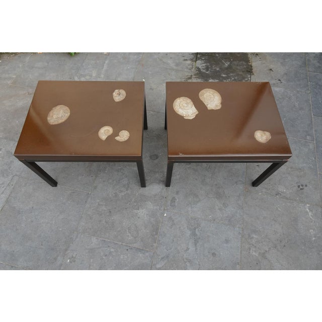 Belgian Side Tables attributed to Ado Chale, 1970s, Set of 2 For Sale - Image 9 of 18