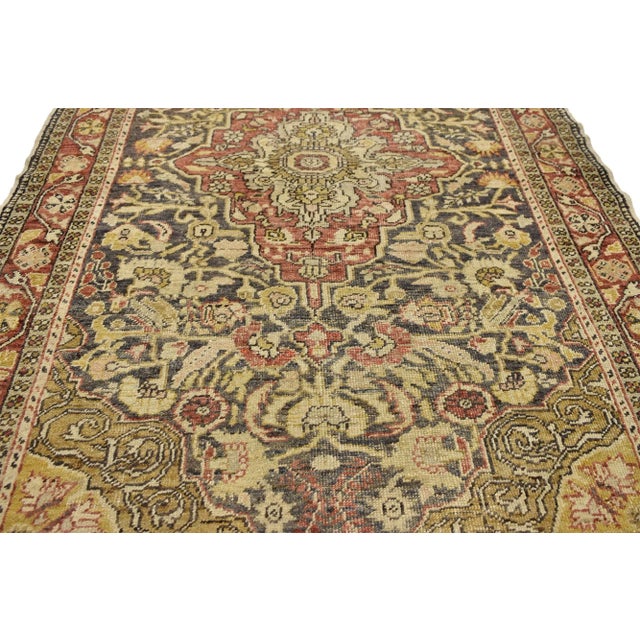 Early 20th Century Antique Turkish Sivas Rug - 04'03 x 06'06 For Sale - Image 4 of 5