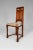 Textile Set of 19th Century Victorian Gothic Revival Chairs in Carved Walnut For Sale - Image 7 of 18