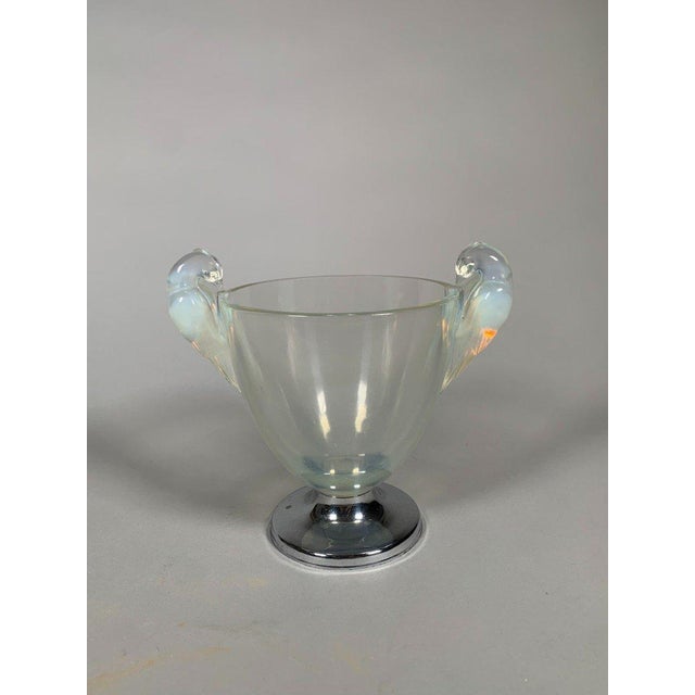 Early 20th Century René Lalique (1860-1940) Ornis Model Vase 1926 Art Nouveau For Sale - Image 5 of 7