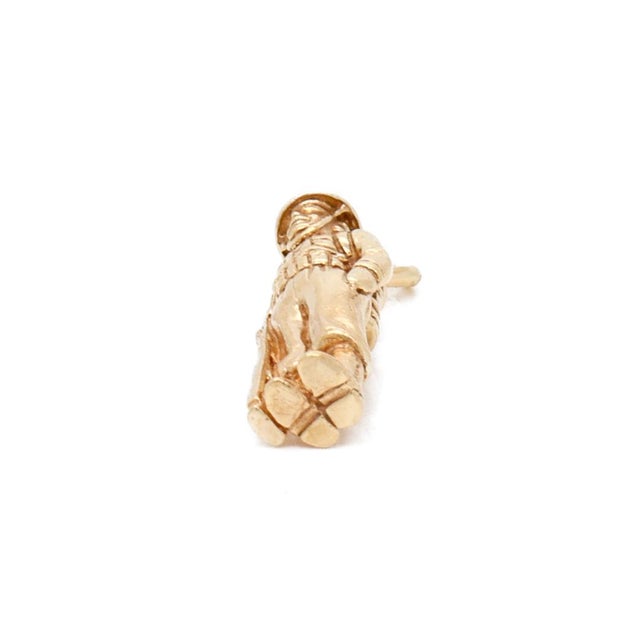 Vintage 14k Gold Figural u.s. Army Soldier Charm for a Bracelet For Sale - Image 12 of 13
