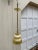 Vintage 1940s Mazzega Murano Glass Shade With Brass Hanging Fixture For Sale - Image 10 of 10