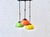 Space Age Pendant Lamp with Colored Metal Shades, 1970s For Sale - Image 13 of 13