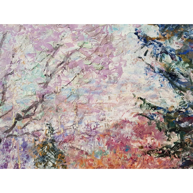 Charreton Victor - Snowy Forest - Oil on Cardboard - Early 20th Century - Framed For Sale - Image 4 of 14