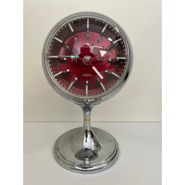 Space Age Silicon Clock from Tokyo Tokei, 1960s For Sale - Image 11 of 11