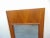 John Widdicomb mirror , mid century modern design , made of walnut , book matched veneer