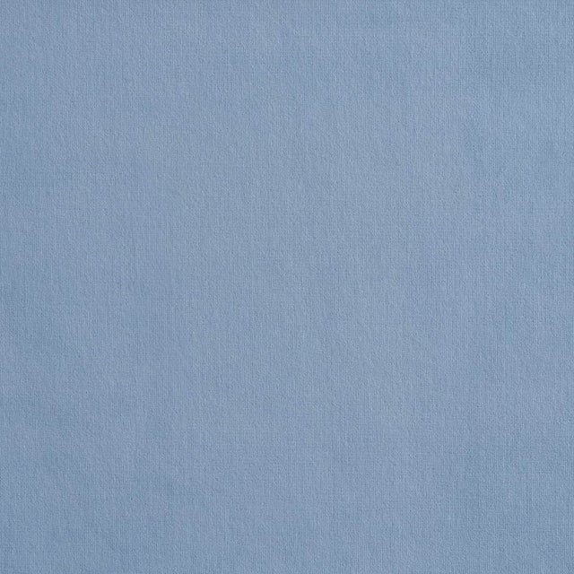 Transitional Schumacher Alistair Indoor/Outdoor Velvet Fabric In Sky For Sale - Image 3 of 4