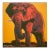 Andy Warhol Vintage 1986 Limited Edition Endangered Species Large Fine Art Lithograph Print " African Elephant " 1983 For Sale