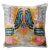 Contemporary Silk Velvet Ikat Bohemian Pillow For Sale - Image 10 of 10