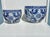 Late 20th Century Vintage Floral Blue & White Planters, 2 Pieces For Sale - Image 5 of 5