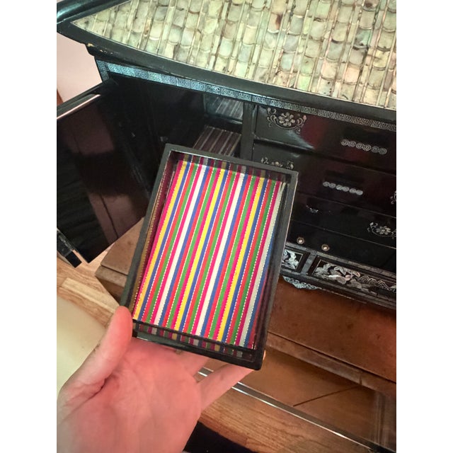 1960s Monumental Mother of Pearl Korean Jewelry Box For Sale - Image 9 of 12