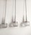 Trois Suspensions Space Age Staff Leuchten 1970, Set of 3 For Sale - Image 11 of 11