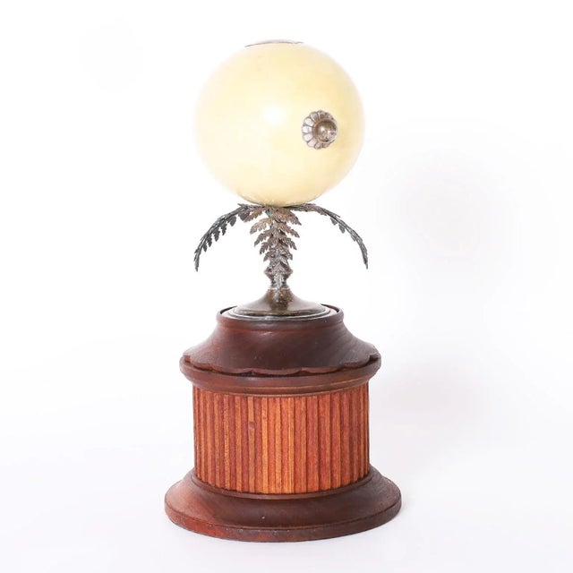 Ostrich Egg Candlestick For Sale - Image 4 of 8