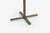 Metal Nicos Zographos Bronze Base End Table With Glass Top 1970's For Sale - Image 7 of 7