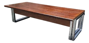 Large T333 Desk by Eugenio Gerli and Osvaldo Borsani for Tecno, Italy, 1970s