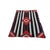 1930s Square Wool Allover Geometric Antique Native American Chiefs Blanket Flat Weave Rug, Circa Date: 1930s. This...