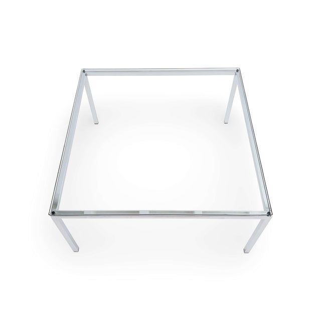 In the 1950s, florence knoll designed a coffee table that opens up a room rather than filling it. A square frame made of...