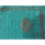 Teal Wool Hand-Loomed Moroccan Teal BlueTribal Design Pillow For Sale - Image 8 of 9