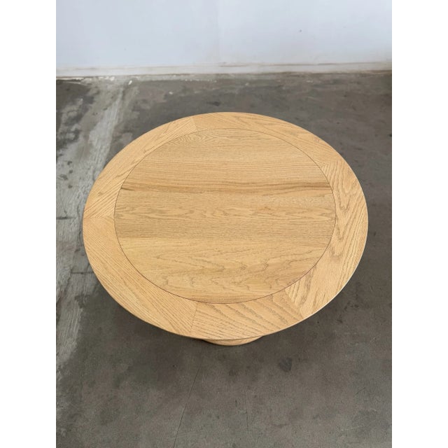 Made to Order: Forma Dining Table in White Oak, 42” For Sale - Image 12 of 15