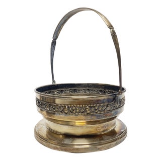Art Deco Fruit Bowl from Bros. Henneberg, Poland, 1930s For Sale