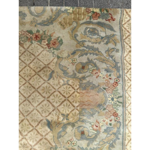 Mid-Century CNA Savonnerie Rug, 1960s For Sale - Image 9 of 18