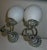 1930's French Art Deco Nickel Over Bronze "Fists/Hands" Wall Sconces Style Jacques Adnet a - Pair For Sale - Image 11 of 11