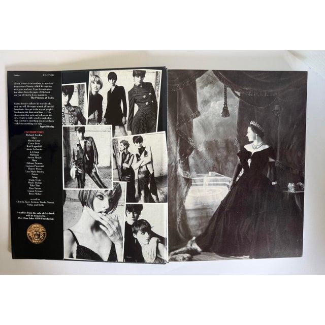 Black 1996 First Edition Gianni Versace “Rock and Royalty” Fashion Photography Book For Sale - Image 8 of 14