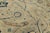 Vintage Tabriz Style Wool Area Rug – Neutral Persian Design With Indigo Accents For Sale - Image 11 of 11