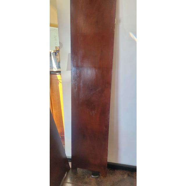 1950s Four -Panel Hand Painted Folding Screen Room Divider Renaissance -Inspired Italianate Still Life For Sale In San Diego - Image 6 of 6