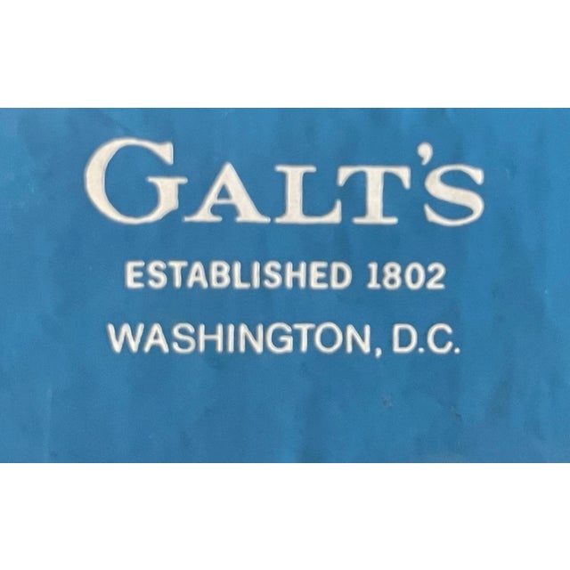 Ceramic Hand-Painted Decorative Plate For Sale - Image 7 of 7