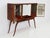 1950s Bar with Slender Legs and Mirrored Interior attributed to Guglielmo Ulrich, Italy, 1952 For Sale - Image 5 of 14