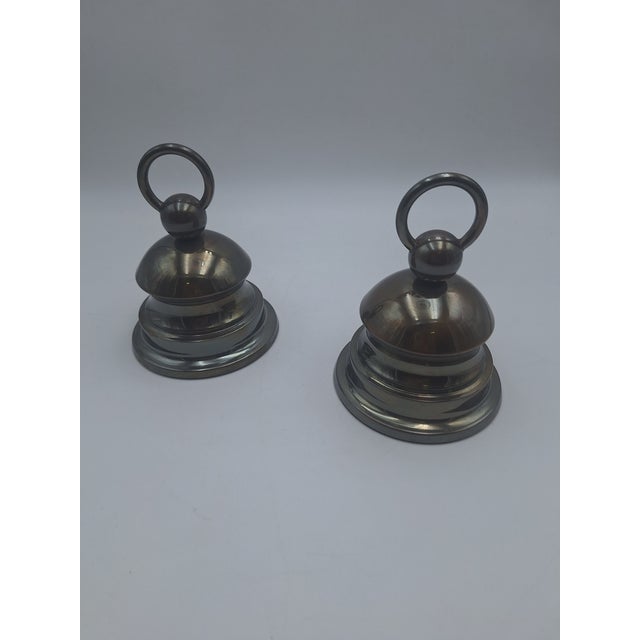 1950s Mid-Century Modern Brass Doorstop by Luigi Caccia Dominioni for Azucena, 1950s For Sale - Image 5 of 11