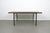 Wood Teak Coffee Table with Black Metal Frame by Eduard Ludwig for Lotos Werkkunst, Germany, 1960s For Sale - Image 7 of 18