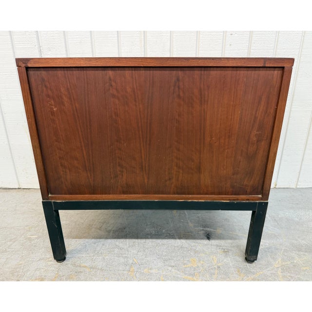 Mid-Century Modern Directional for Milo Baughman Walnut Nightstands - Set of 2 For Sale - Image 9 of 10