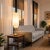 The Lollipop Table Lamp in White Linen reintroduces a beloved mid-century original from NOVA of California's design...