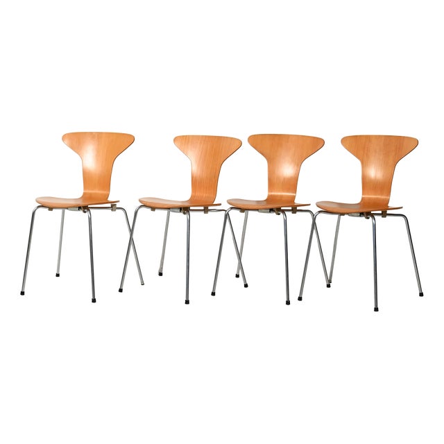 Mosquito Chairs by Arne Jacobsen for Fritz Hansen, 1968, Set of 4 For Sale