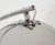 Mid-Century Modern Italian Chromed Brass and Acrylic Glass Arch Floor Lamp, 1970s For Sale - Image 3 of 18