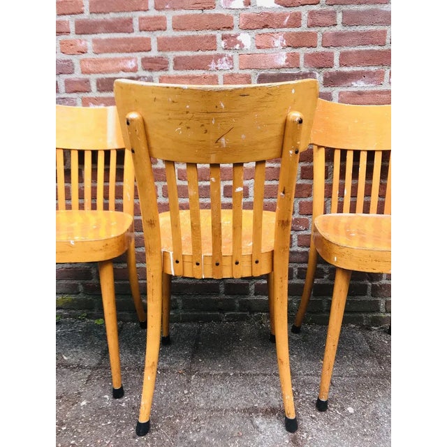 Wooden Dining Chairs from Erco, 1960s, Set of 3 For Sale - Image 4 of 11